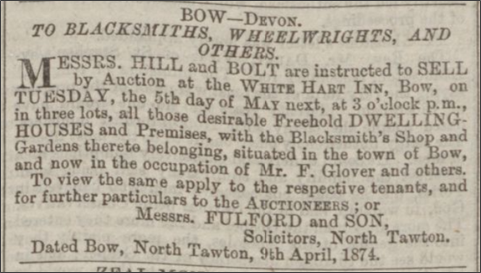 Historic newspapers as house history sources.
